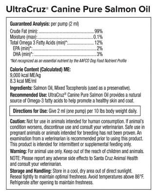Image showing  Canine Pure Salmon Oil Supplement for Dogs, 1 gal.