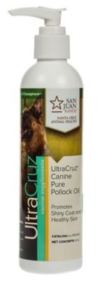 UltraCruz Canine Pure Pollock Oil Supplement for Dogs, 8 oz.