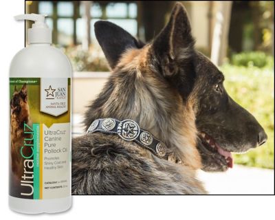 Image showing  Canine Pure Pollock Oil Supplement for Dogs, 32 oz.