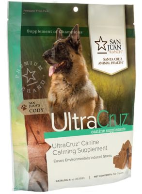 UltraCruz Canine Calming Supplement for Dogs, 60 count