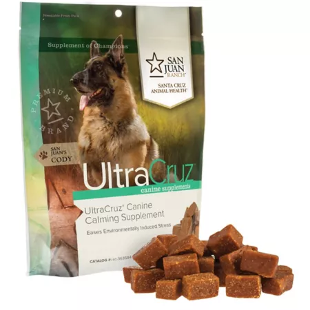 UltraCruz Canine Soothing Supplement for Dogs 120 ct Dog Anxiety Supplements