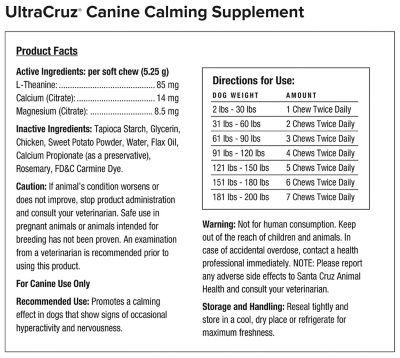 Image showing  Canine Calming Supplement for Dogs, 120 ct.