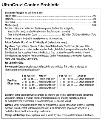 Image showing  Canine Probiotic Supplement for Dogs, 60 ct.
