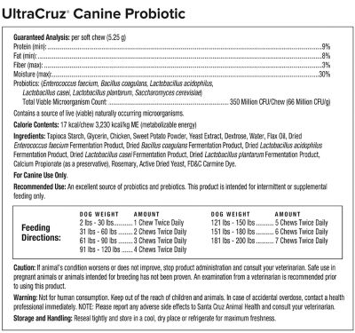 Image showing  Canine Probiotic Supplement for Dogs, 120 ct.