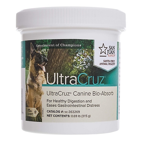 UltraCruz Canine Bio-Absorb Supplement for Dogs, 126 Scoops, 63 Day Supply