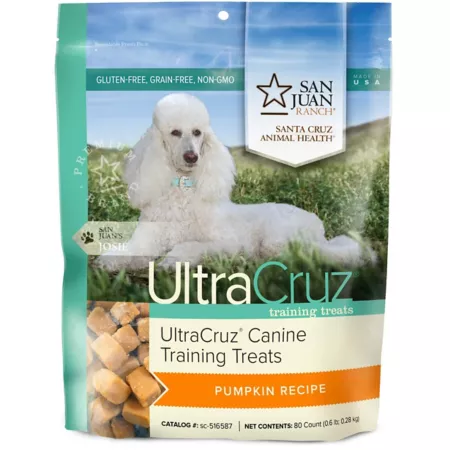 UltraCruz Pumpkin Recipe Dog Training Treats 80 ct Dog Training Treats