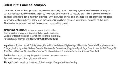 Image showing  Canine Sage/Lavender Scented Shampoo for Dogs, 16 oz.
