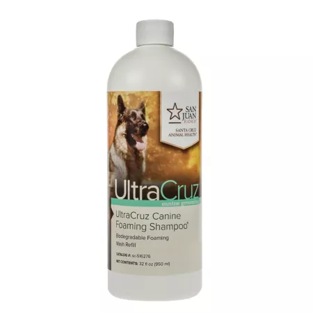 UltraCruz Canine Foaming Dog Shampoo 32 oz. Dog Shampoos & Conditioners