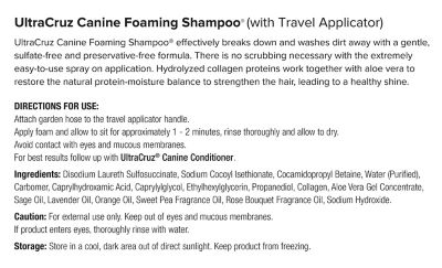 Image showing  Canine Foaming Natural Essential Oils Scented Shampoo for Dogs, 32 oz.
