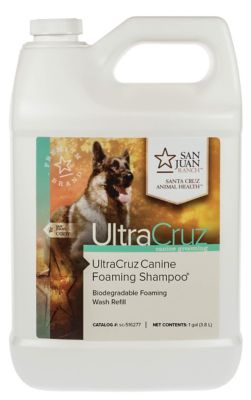 UltraCruz Canine Foaming Dog Shampoo, 1 gal.