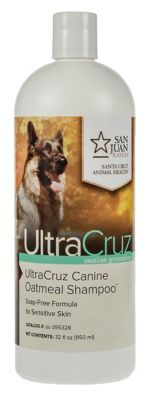 UltraCruz Canine Oatmeal Shampoo for Dogs, 32 oz. Great Dog Shampoo! We have just started using this, I can tell a great improvement in our dogs coat and it is not irritating , I recommend it highly!