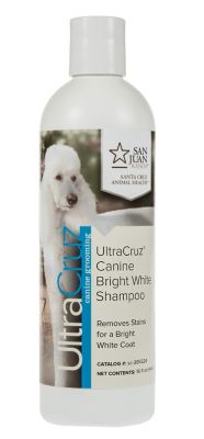 UltraCruz Canine Bright White Dog Shampoo, 16 oz.