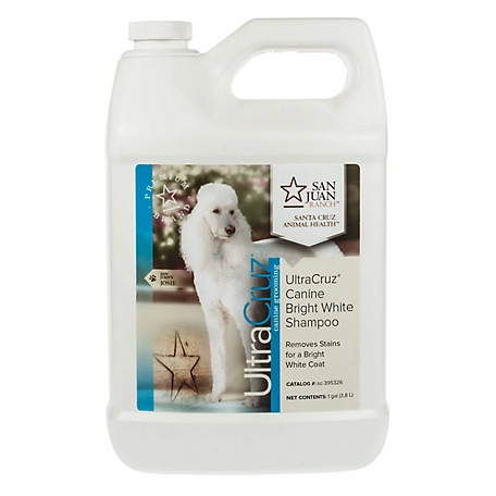 UltraCruz Canine Bright White Dog Shampoo, 1 gal.