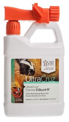 UltraCruz Canine Z-Skunk'R Odor-Neutralizing Dog Shampoo, 32 oz. Travel Foamer