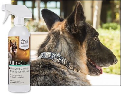 Image showing  Canine Sage/Cucumber Scented Misting Dog Conditioner for Dogs, 16 oz.