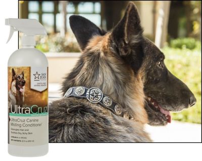 Image showing  Canine Sage/Cucumber Scented Misting Dog Conditioner for Dogs, 32 oz.