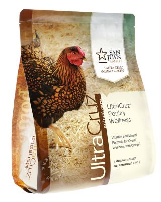 UltraCruz Poultry Wellness Supplement for Chickens, 2 lb.