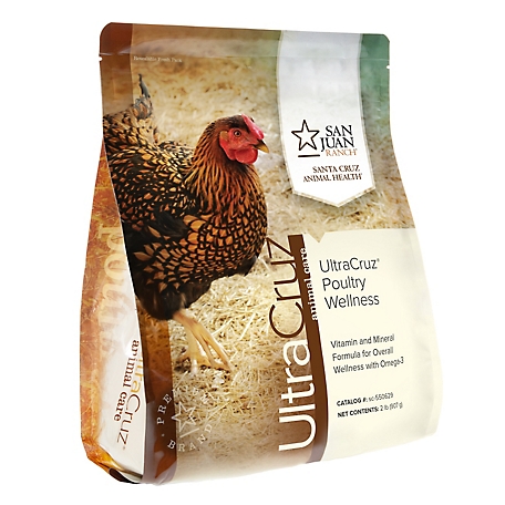 UltraCruz Poultry Wellness Chicken Supplement, 2 lb.