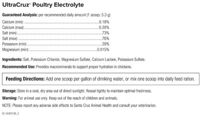 Image showing  Poultry Electrolyte Supplement for Chickens, 10 lb.
