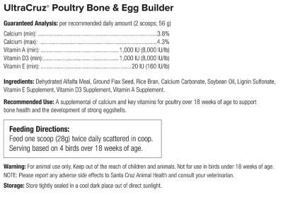 Image showing  Poultry Bone and Egg Builder Supplement for Chickens, 2 lb.
