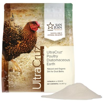 UltraCruz Poultry Diatomaceous Earth for Chickens, 2 lb.