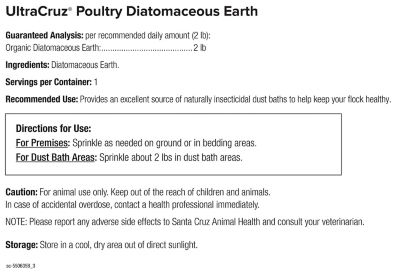 Image showing  Poultry Diatomaceous Earth for Chickens, 2 lb.