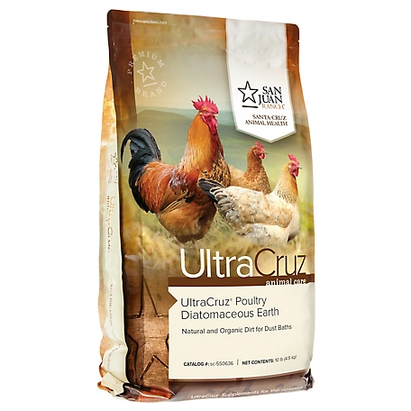 UltraCruz Poultry Diatomaceous Earth for Chickens, 10 lb.