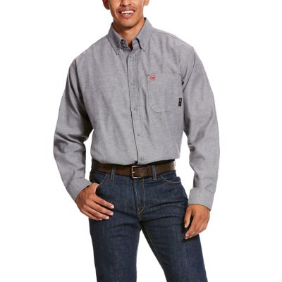 Image showing  Men's Long-Sleeve FR Work Shirt