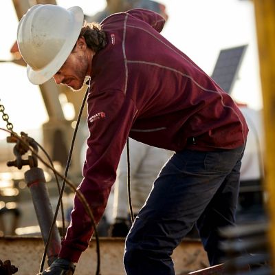 Image showing 2 th Ariat Men's Long-Sleeve FR AC Crew Work T-Shirt