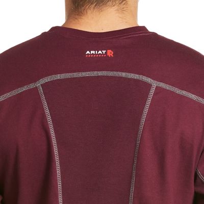 Image showing 1 th Ariat Men's Long-Sleeve FR AC Crew Work T-Shirt