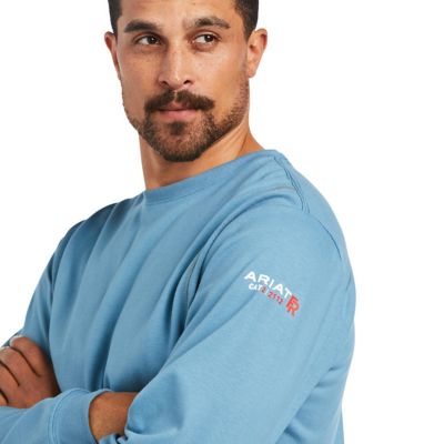 Image showing 2 th Ariat Men's Long-Sleeve FR AC Crew Work T-Shirt