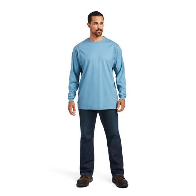 Image showing 3 th Ariat Men's Long-Sleeve FR AC Crew Work T-Shirt