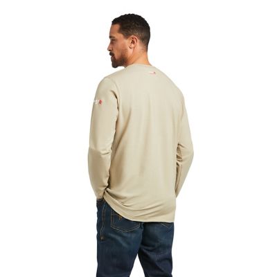 Image showing 1 th Ariat Men's FR Base Layer Long Sleeve T-Shirt