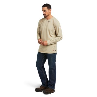Image showing 3 th Ariat Men's FR Base Layer Long Sleeve T-Shirt