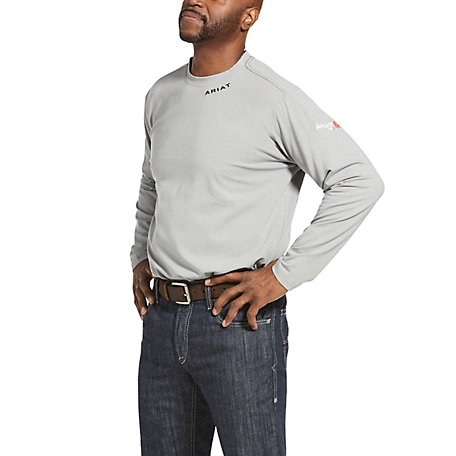 Ariat Men's Long-Sleeve FR Base Layer Work T-Shirt