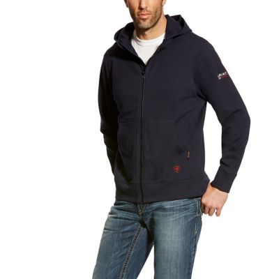 Image showing 0 th Ariat Men's FR Full-Zip Work Hoodie