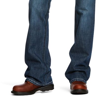 Image showing  Women's Flame-Resistant Stretch Fit Mid-Rise DuraLight Ella Bootcut Work Jeans