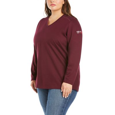Image showing  Women's Long-Sleeve FR AC Work Top