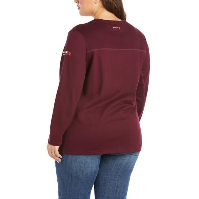 Image showing  Women's Long-Sleeve FR AC Work Top