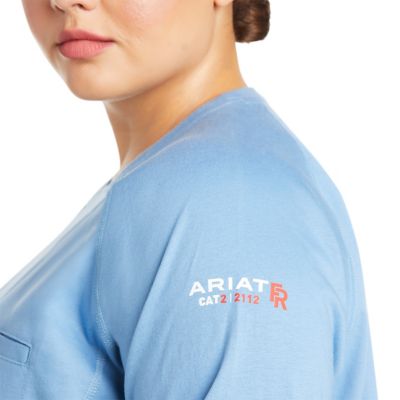 Image showing  Women's FR Air Crew Neck Long-Sleeve Work T-Shirt