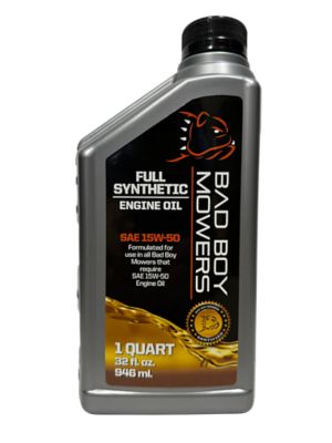 Bad Boy 15W50 Full Synthetic Engine Oil, 1 qt. Bottle