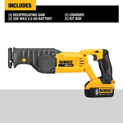 Image showing  20V Max Cordless Lithium-Ion Reciprocating Saw Kit