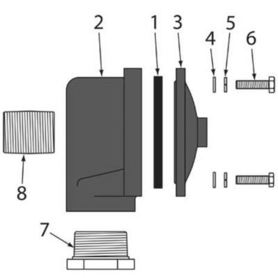 Image showing  Outlet Valve Diaphragm