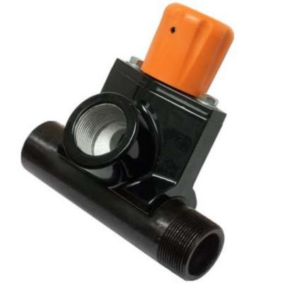 Pirate Brand Mpv Abrasive Metering Valve, Urethane Sleeve, 1-1/4 in. x 1 in. x 1-1/2 in.