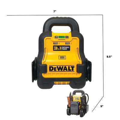 Image showing  Professional Battery Booster Kit with 20V Lithium Battery Pack Plus Charger