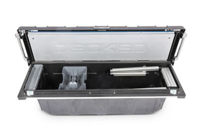 DECKED 76 in. x 22 in. Deep Tub Pickup Truck Tool Box with Ladder for 2022+ Toyota Tundra