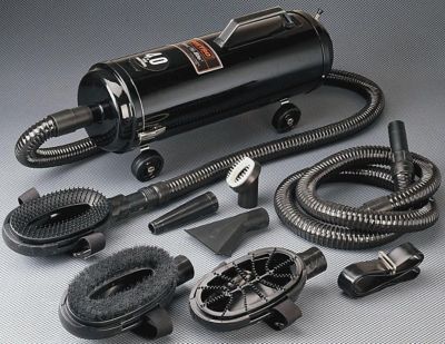 MetroVac Vac N Blo Equine and Large Animal Groomer on Wheels