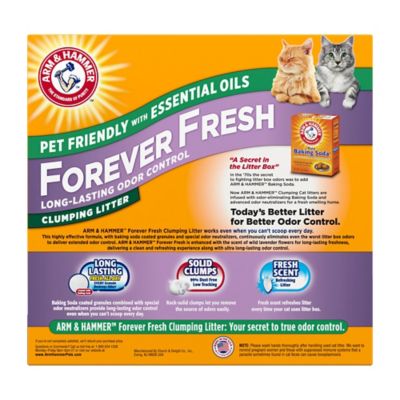 Image showing  Forever Fresh Clumping Cat Litter Lavender, MultiCat 40 lb., Pet Friendly with Essential Oils