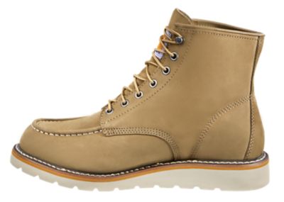 Image showing 6 th Carhartt Men's Coyote Soft Toe Wedge Boots, 6 in.