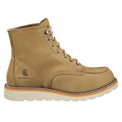 Image showing 4 th Carhartt Men's Coyote Soft Toe Wedge Boots, 6 in.